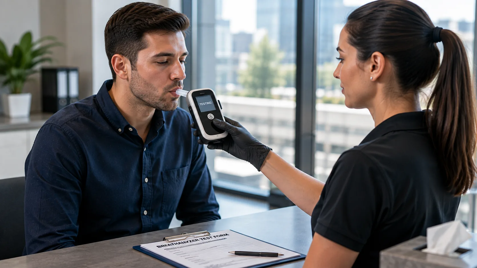 Non-DOT breath alcohol testing